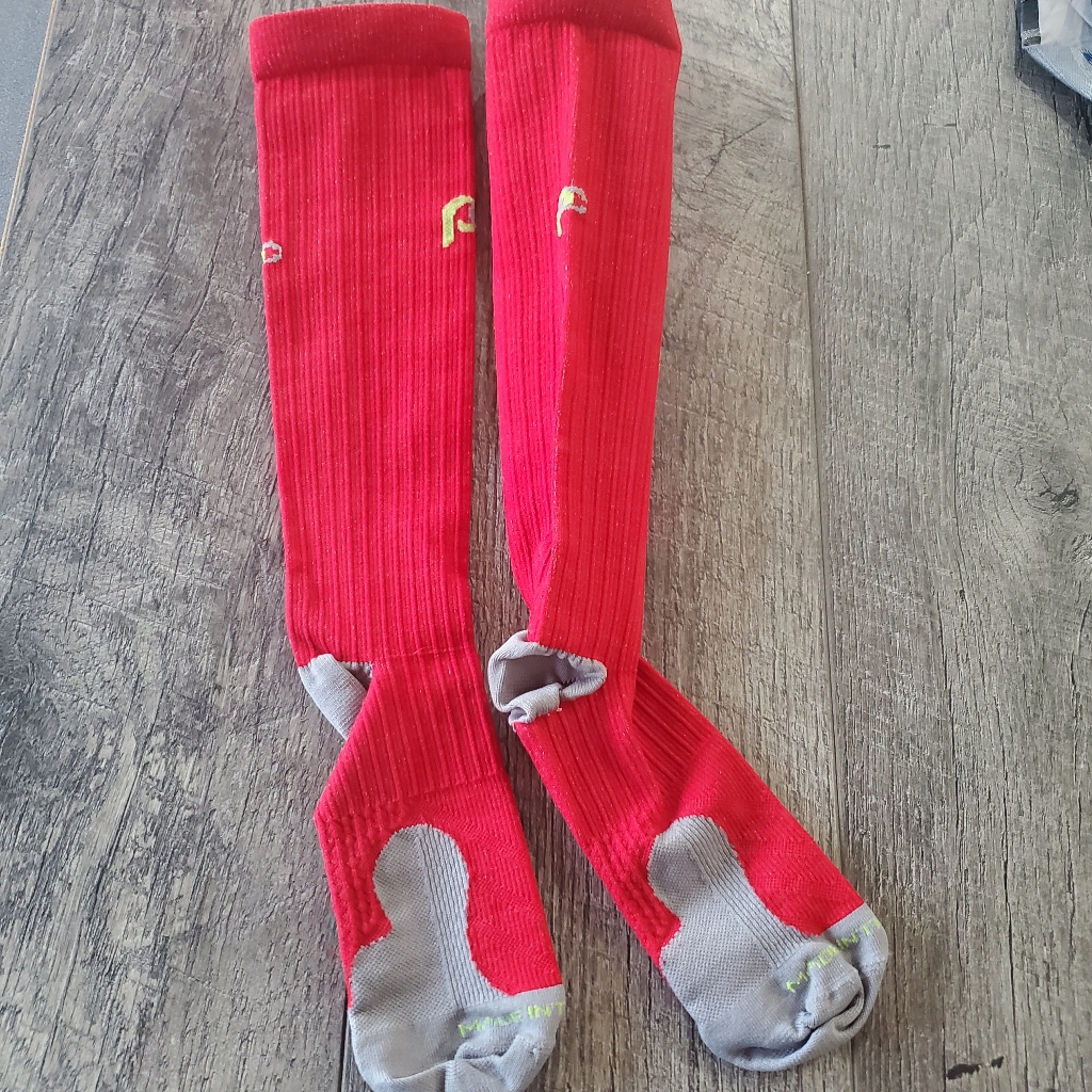 Red Pro Compression Socks